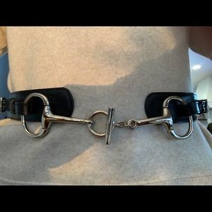 Authentic Gucci horse bit belt